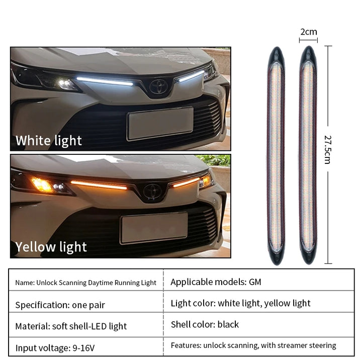 Scanning Start Bumper LED