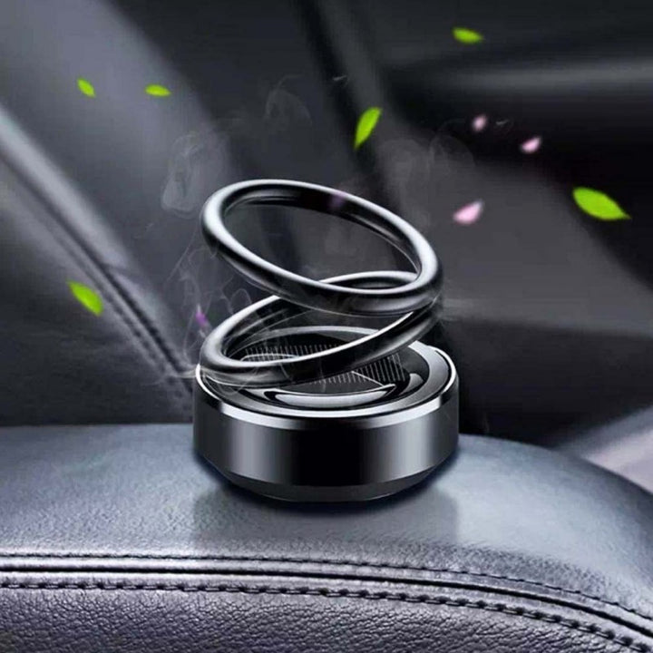 Car Dashboard Solar Dancing Ring Air Freshener