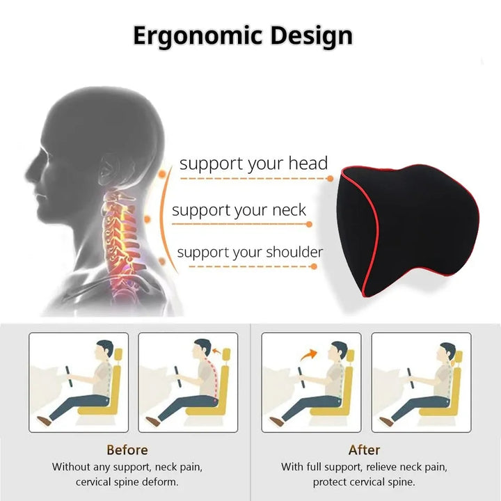 Memory Foam Neck Cusion