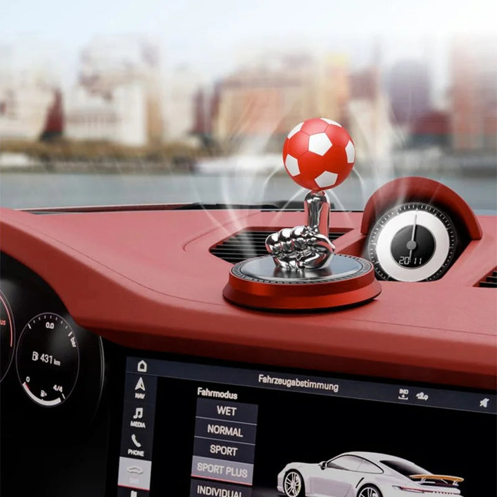 Car Football Auto Rotating Solar